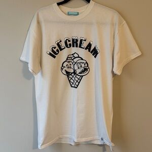 Icecream White Graphic Tee